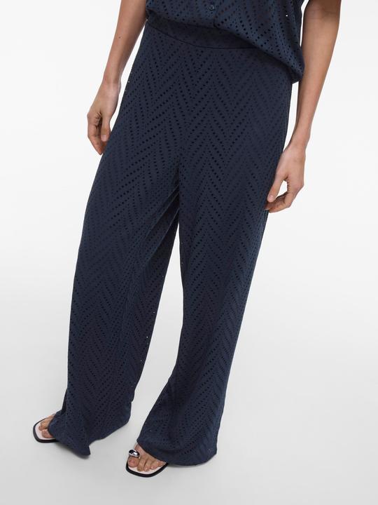 Produktbild Vila VIDELAIA High Waist Hose mit weitem Bein (M)