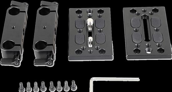 Image du produit SmallRig Kit de montage sur trépied W/15mm Rail Block (Accessoires pour moniteurs)