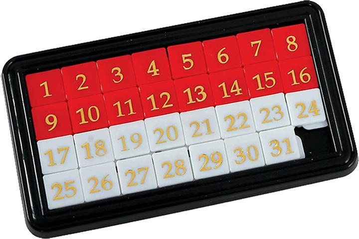 Actual product image Gowi Number-shifting puzzle (31 pieces)