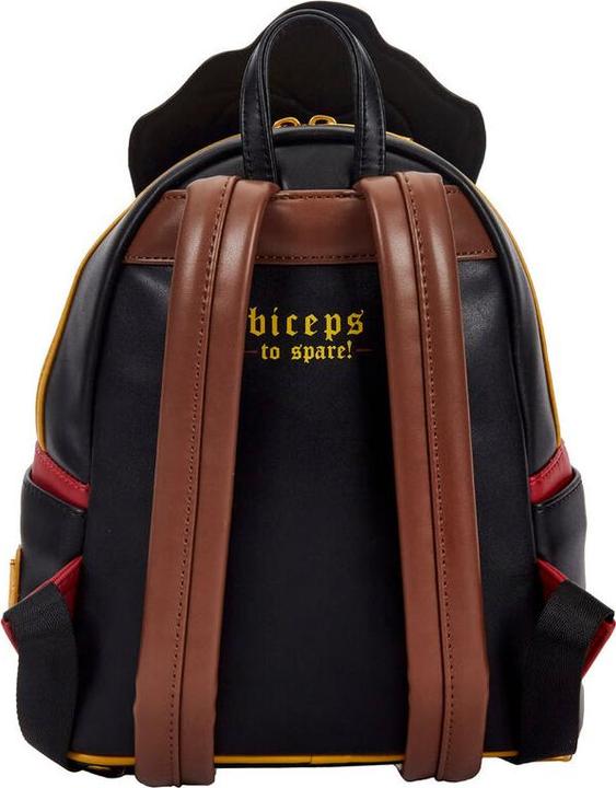 Actual product image Loungefly Disney Beauty and the Beast Villains Gaston Scene Rucksack 26cm