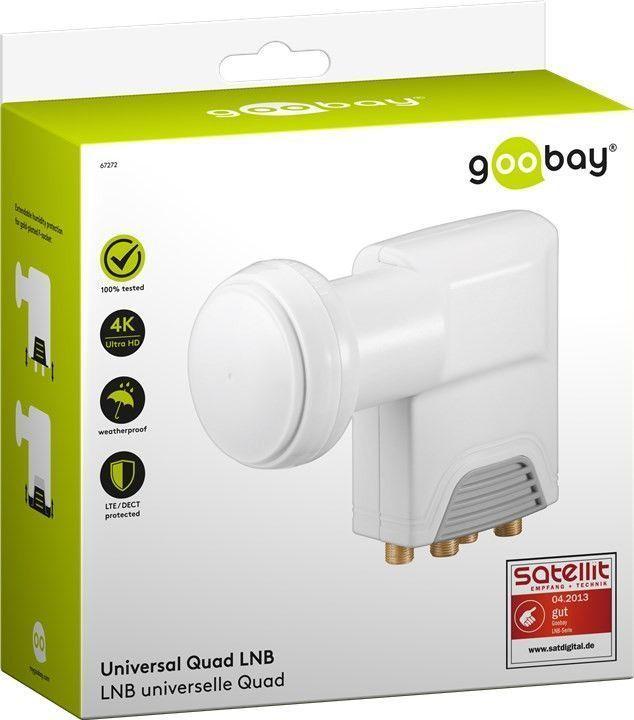 Image du produit Goobay Quad universel (Quad LNB, 40mm)