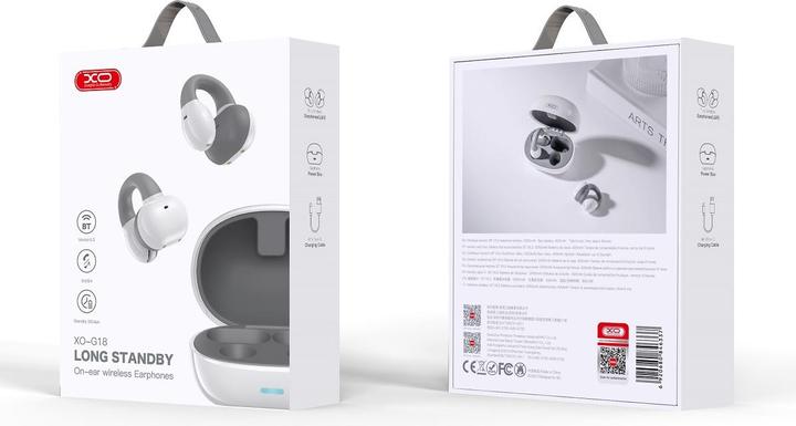 Image du produit xO Écouteurs Bluetooth G18 TWS blanc (6 h, Sans fil)