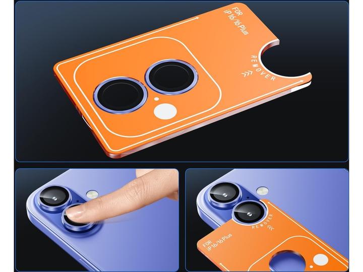 Image du produit Screenguard Camera Lens Protector Verre de protection Apple iPhone 16 Plus (1 pièce(s), Apple iPhone 16 Plus)