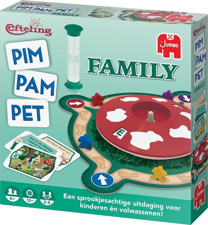 Produktbild Jumbo Pim Pam Haustierfamilie Efteling (Niederländisch)