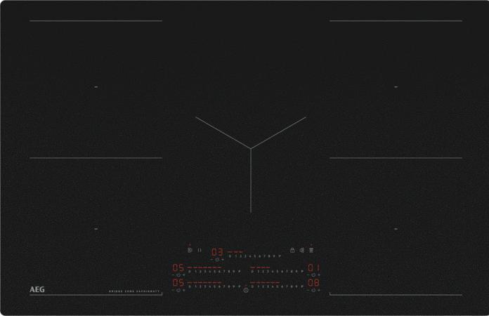 Actual product image AEG TK85IM0BSZ Induction hob 80cm, frameless, sapphire matt 949598376
