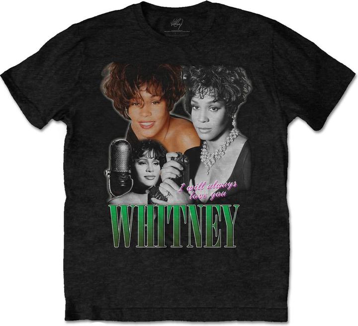Immagine prodotto Whitney Houston I Will Always Love You Homage Maglietta Adulto Unisex (L)