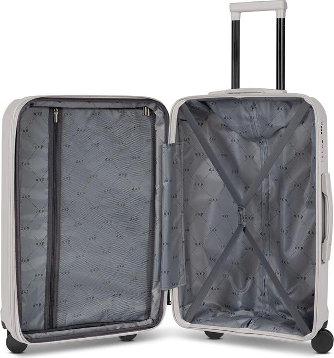 Actual product image D&N South Dakota 4 Rollen Kofferset 3-teilig mit Dehnfalte (203 l, XL (from 140l))