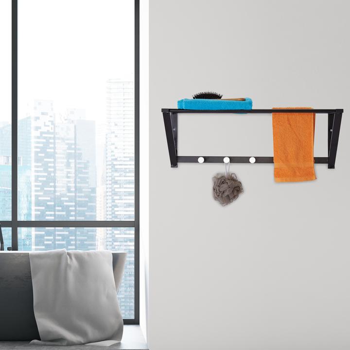 Actual product image Relaxdays Wall coat rack