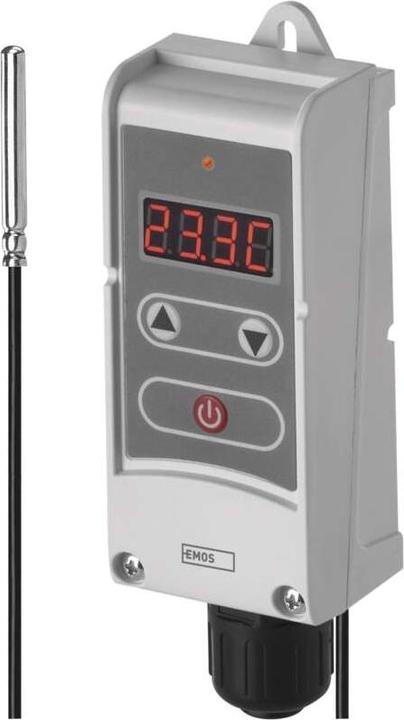 Produktbild Emos Anlege-Thermostat mit Fernfühler P5684, manuell