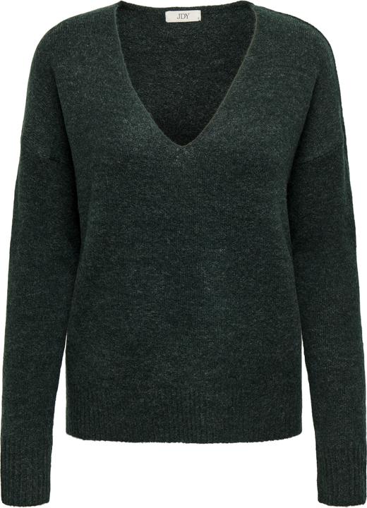 JdY V-Ausschnitt Strickpullover Strickpullover (M)