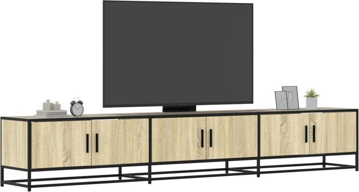 Actual product image VidaXL TV cabinet Lowboard TV cabinet TV table TV furniture Sonoma oak (240 x 35 x 41 cm)