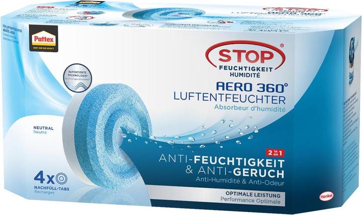 Produktbild Pattex AERO 360° Neutral Tabs Nachfüllpack 4x450g (4 x)