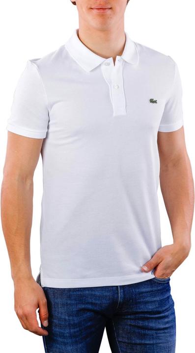 Lacoste Polo Shirt Slim Short Sleeves blanc