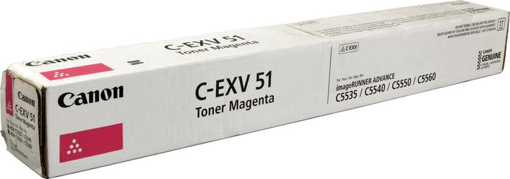 Actual product image Canon C-EXV 51M (M)