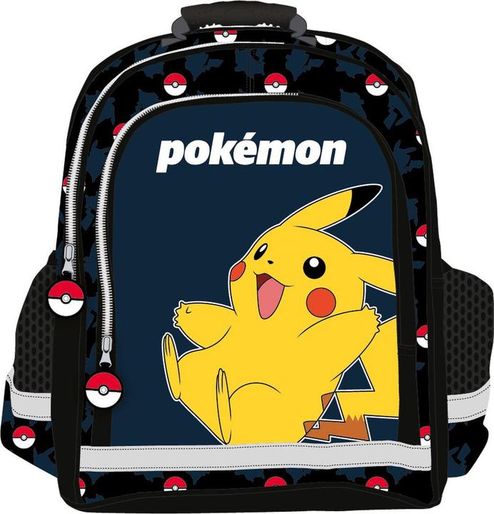Image du produit Pokémon Sac à dos scolaire Pokeball Bleu Noir