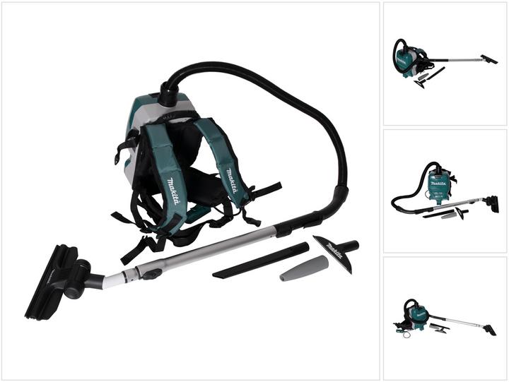 Produktbild Makita DVC261ZX15 (Rückenstaubsauger)