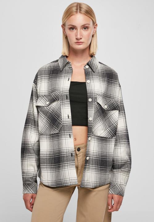 Image du produit Urban Classics Ladies Oversized Check Shirt (XL)