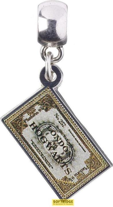 Image du produit GED Harry Potter Hogwarts Express Ticket Slider Charm (Métal)