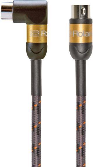Produktbild Roland RMIDI-G5A 1,5m MIDI-Kabel Winkel Gold Serie (1.50 m, MIDI)