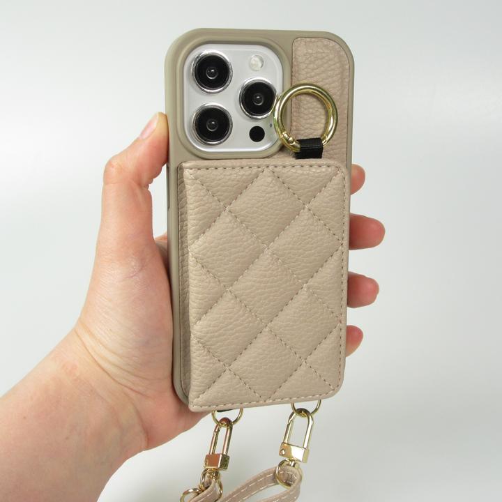 Immagine prodotto PhoneLook Hülle Gepolstertes Leder mit Spiegel und Kartenfach grosse abnehmbare Riemen (Apple iPhone 15 Pro Max)