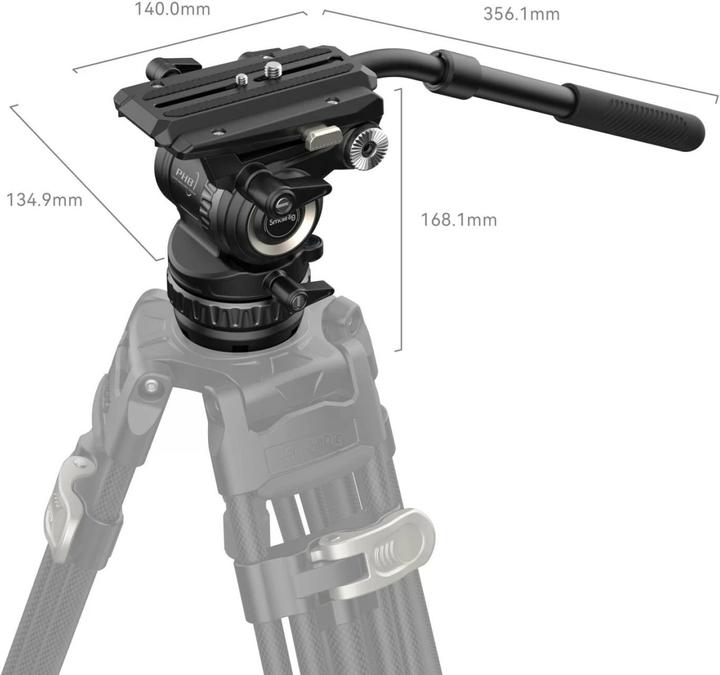 Produktbild SmallRig Professional Fluid Head PH8 (Videokopf)