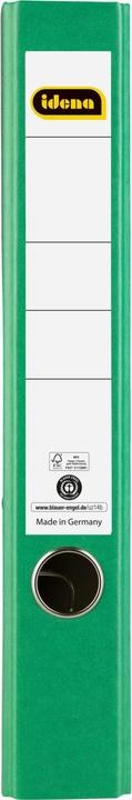 Actual product image Idena Folder A4 green 5cm cloud marble FSC mix (A4, 50 mm, 1 Piece)
