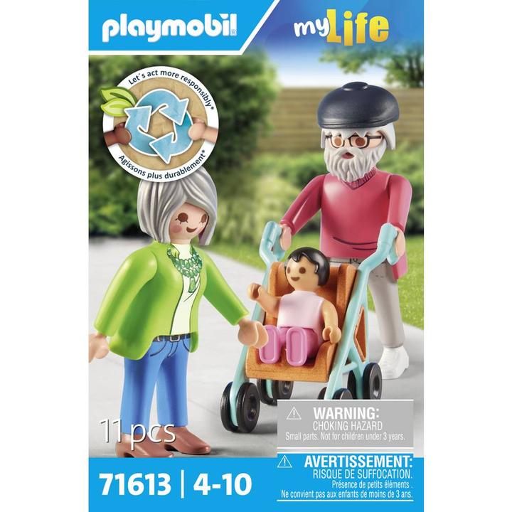 Immagine prodotto Playmobil Nonni con bambino (71613, Playmobil La mia vita)