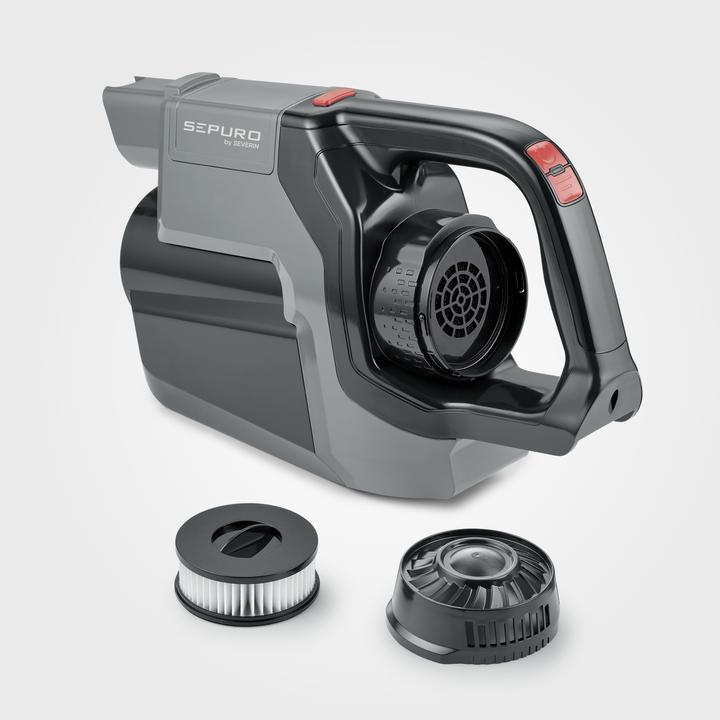 Actual product image Severin HV 7185 Battery-powered hand hoover 18 V incl. battery, with dust bag