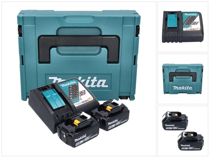 Image du produit Makita Batterie d'outils 197624-2 18 V 5 (18 V)
