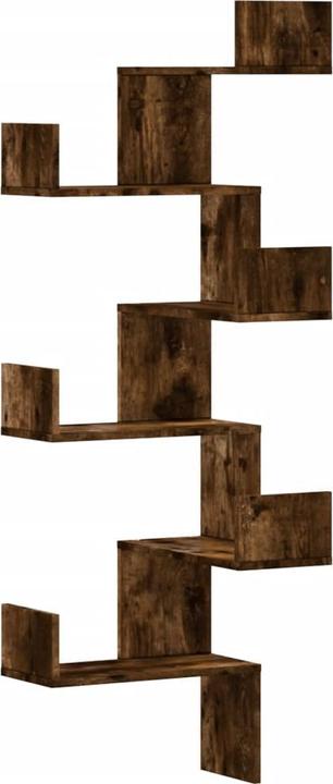 Image du produit VidaXL Étagère d'angle murale (45 x 45 x 147 cm)