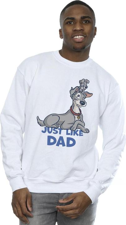 Produktbild Disney Lady And The Tramp Just Like Dad Sweatshirt (L)