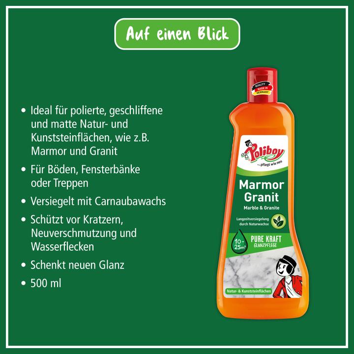 Actual product image Poliboy Marble Granite Care 500 ml