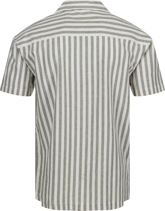 Actual product image Regatta Mens Shorebay II Stripe Short-Sleeved Shirt (S)