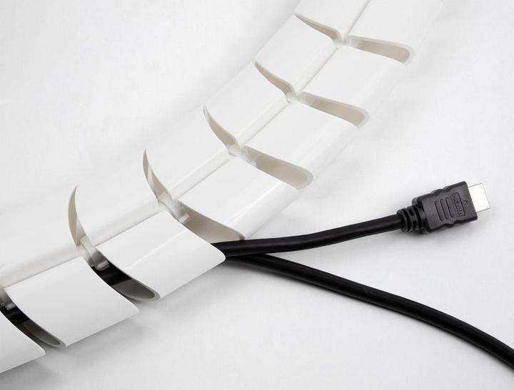 Image du produit Delock Elément de fixation pour chemin de câbles 75 x 45 mm 5 pièces blanc (Conduit, 7.50 cm)