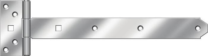 Immagine prodotto Hohage Gancio a croce n. 124 L.300xL.34xSpessore 2,8 mm Acciaio inox sabbiato chiaro (1 pz.)