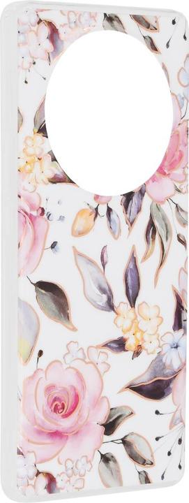 Actual product image Techsuit - Marble Series - Honor Magic6 Lite - Chloe White (Honor Magic6 Lite)