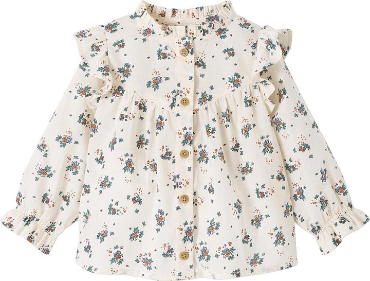 Actual product image Vertbaudet Baby blouse with flounces (62)