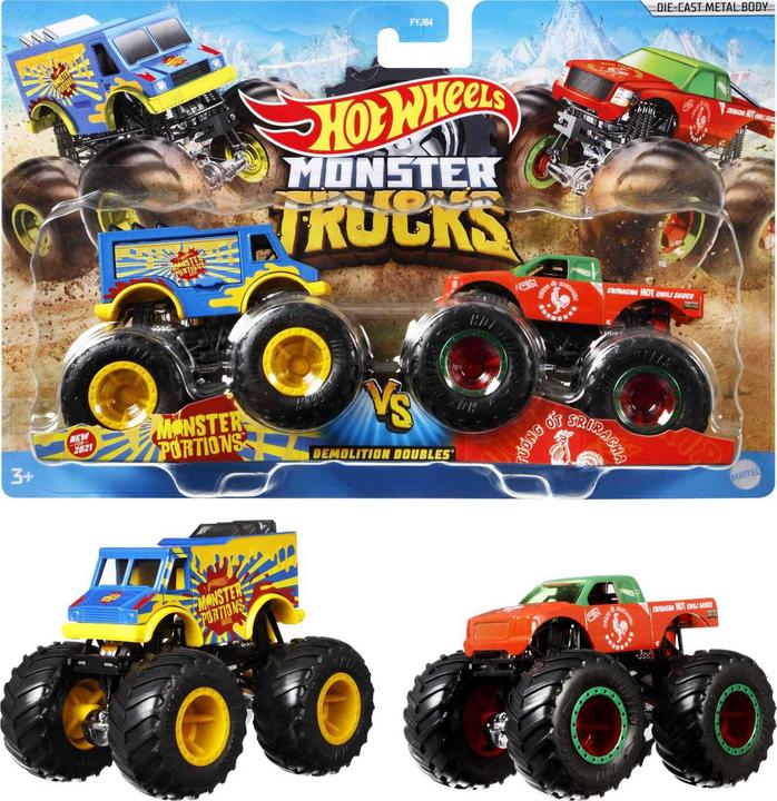 Hot Wheels Monster trucks, Die-Cast