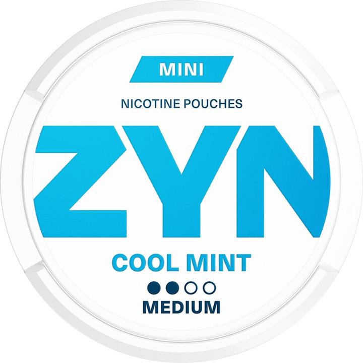 Zyn Cool Mint Mini Medium - 3mg/pouch (Nicotine Pouches, 3 mg)