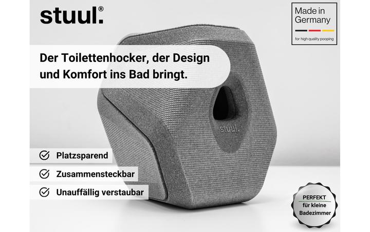 Produktbild Stuul Basalt Toilettenhocker
