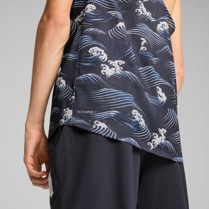 Actual product image Puma M X Saysky Singlet Aop (S)