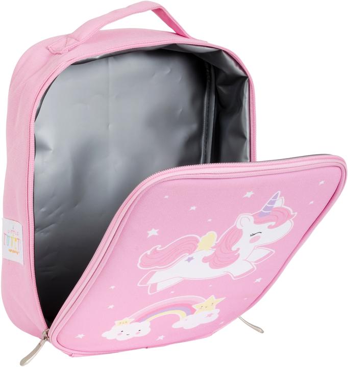Produktbild A Little Lovely Company Kühltasche Einhorn CBUNPI09 Pink 240x290x90 mm