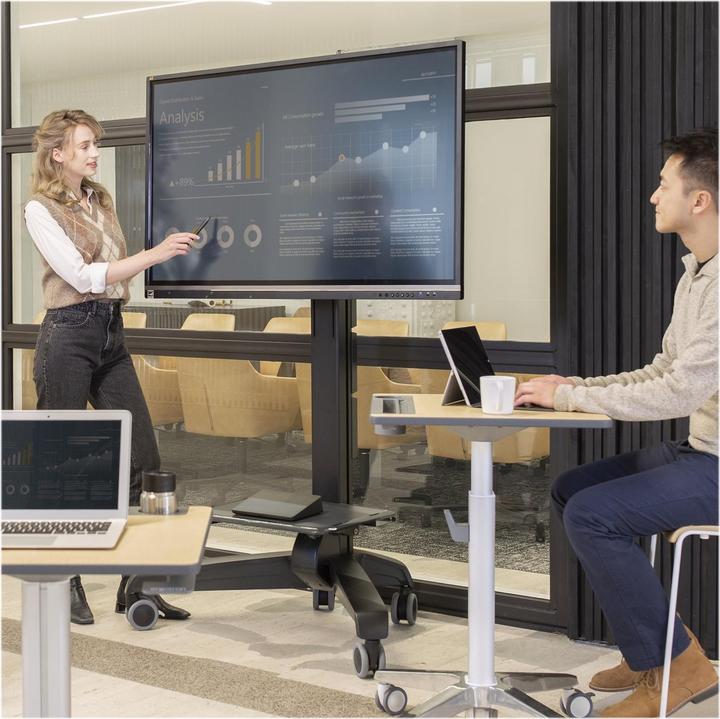Produktbild Ergotron Neo-Flex Mobile MediaCenter (Tisch, Boden, 75")