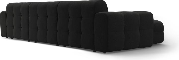 Actual product image Micadoni Velvet Left Corner Sofa, "Kendal", 5 Seats, 357x173x79Made in Europe (Corner sofa)