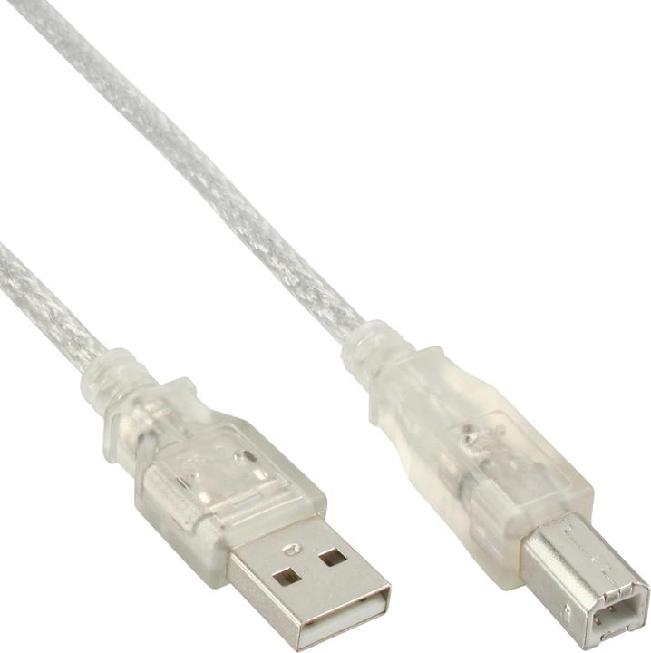 Image du produit InLine Câble USB 2.0 de 10m, A à B (10 m, USB 2.0)