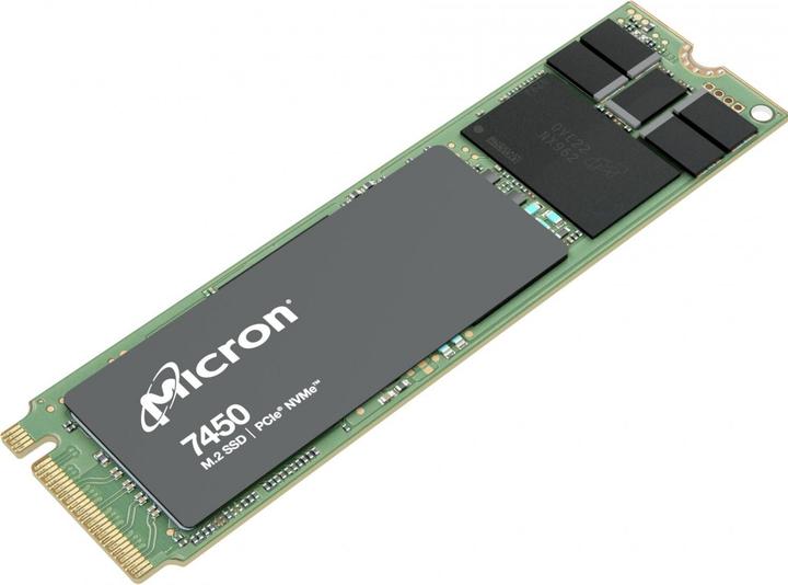 Image du produit Micron SSD 7450 PRO M.2 480GB PCIe Gen4x4 (480 Go, M.2 2280)