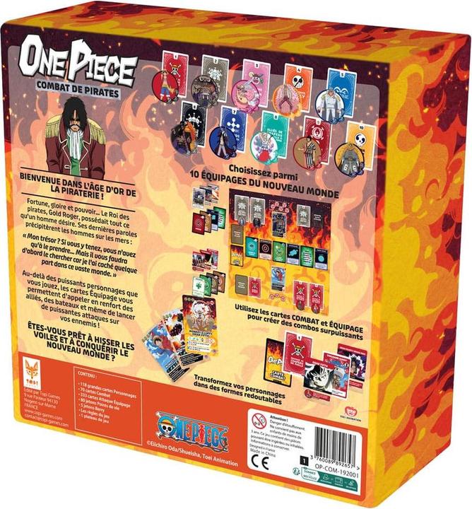 Actual product image Topi games One Piece Card Game Pirate battles *French Version* (French)