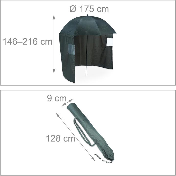 Image du produit Relaxdays Parapluie de pêche (1.75 m)