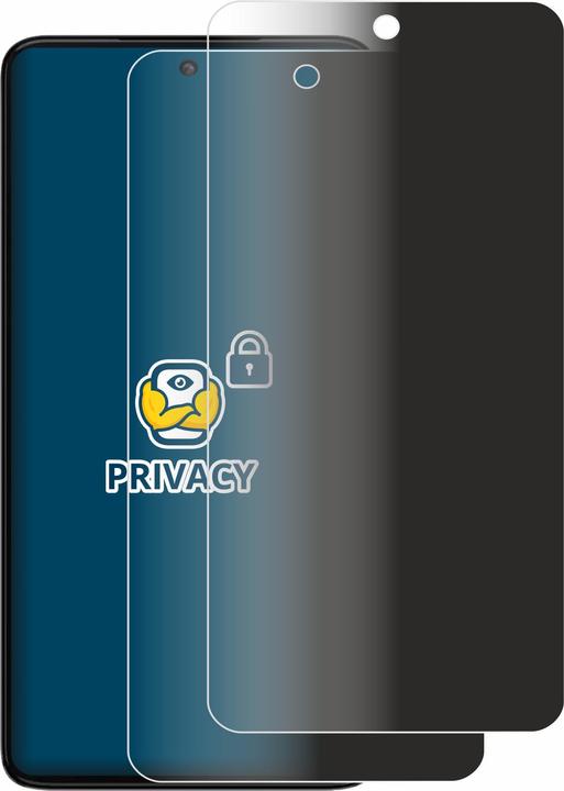 Image du produit BROTECT Film anti-regards Anti-Spy Privacy Film de protection contre la lumière bleue (2 pièce(s), Motorola Moto G84)