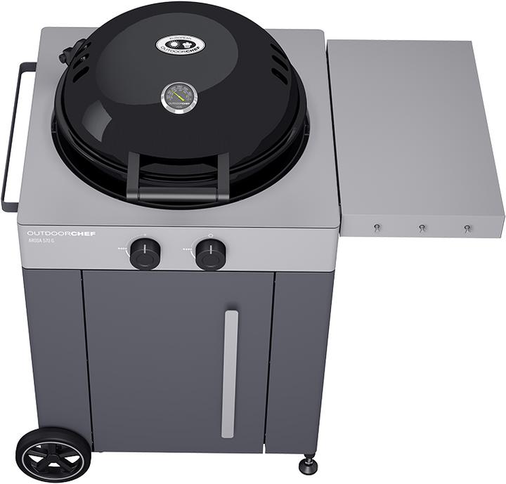 Actual product image Outdoorchef Arosa 570 G Grey Steel (9.50 kW)